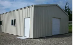 Steel Structure Prefab Metal Garage Warehouse