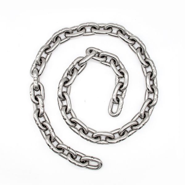 Heavy Duty Stainless Steel Chain with High Corrosion Resistance, AISI 304/316 Grade, and Precision Welded Links