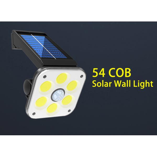 Solar Motion Sensor Wall Light, 54LED Led Solar Light Outdoors Waterproof Solar Power Garden Light