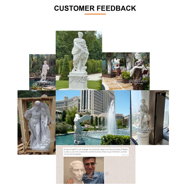 Design Classical Hand Carved Good Price Marble David Statue for Hot Sale