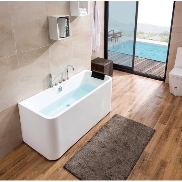 Modern Design Freestanding Acrylic Bathtub / Stand Alone Jacuzzi Bathtub