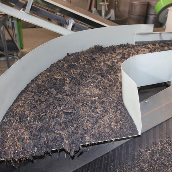 90 kW Tire Crushing And Recycling Production Line Full Automatic Tire Recycling Machine