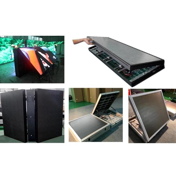 P8 Внешний водонепроницаемый монтированный на стену кривой гибкий видео рекламный светодиодный дисплей