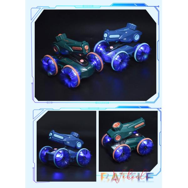 Automatic Water Suction Remote Control Vehicle with Indoor-Outdoor and Water Spray