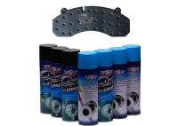 PLYFIT Aerosol Líquido Limpiador de Frenos Spray 500ml Spray Limpiador de Piezas de Frenos