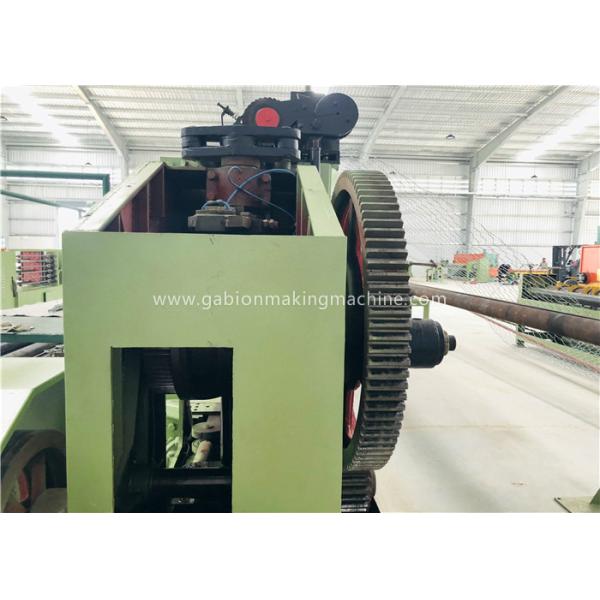 Professional Hexagonal Wire Netting Machine 3 Twist Smooth Running Gabion Net Machine