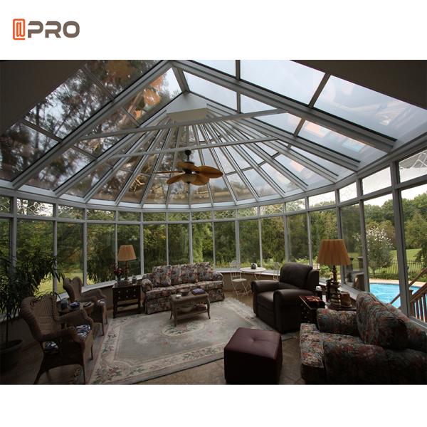 Free Standing Glass Florida Room Veranda Sunroom Customized Size