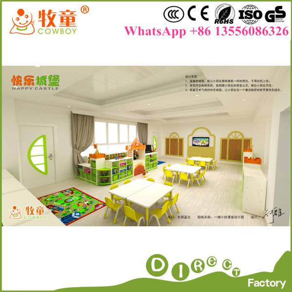 Childrens free school room furniture for child care