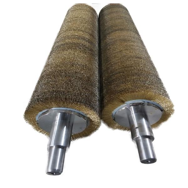 Медные проволочные ремни конвейерные щетки ролики Деревянный дебарринг OEM