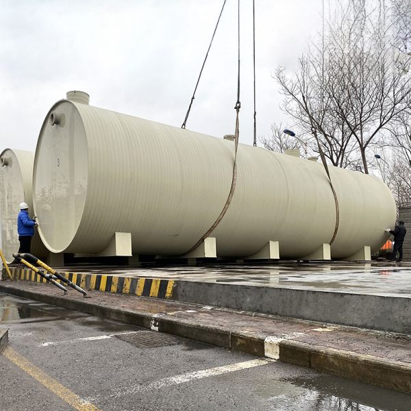 50-500m³/D  PP Material Integrated Domestic Sewage Treatment Equipment Design, Production, Installation, After-Sale One-Stop Service