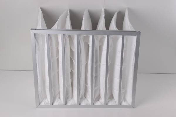 F5 Coarse Efficiency Panel Air Filter Metal Mesh Cardboard Frame Customized Size