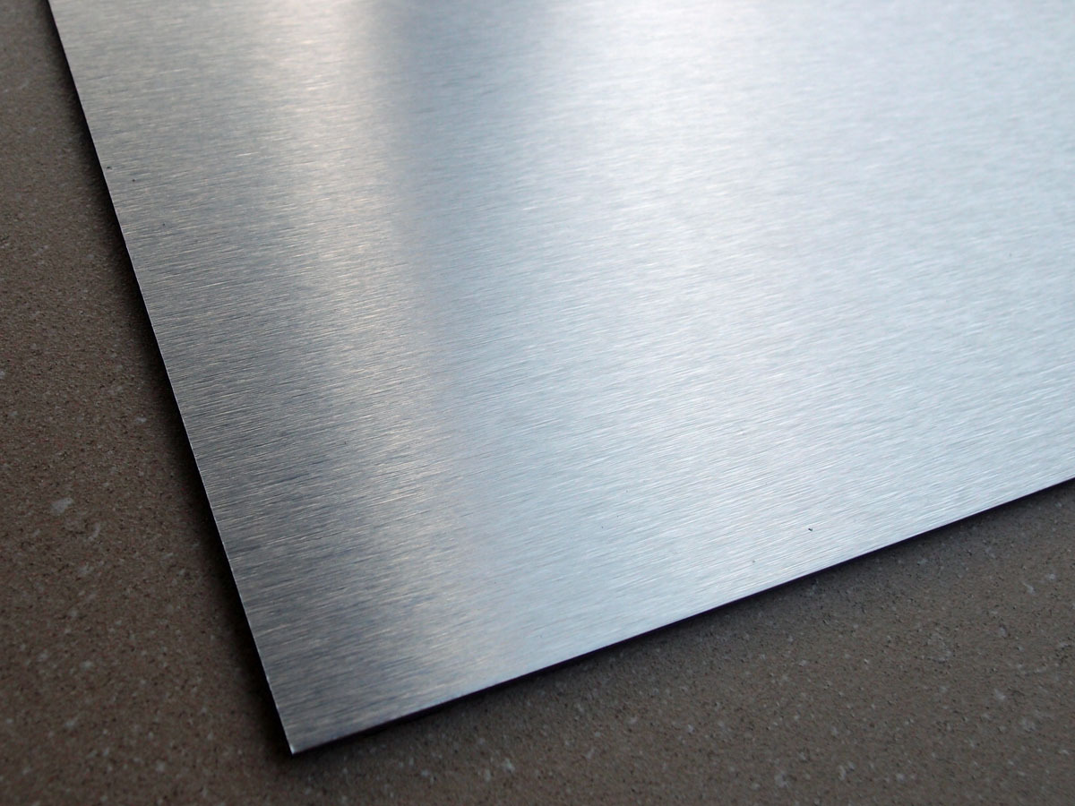 Falken Design Aluminum Composite Panel Brushed Silver With 3mm Sheet Metal