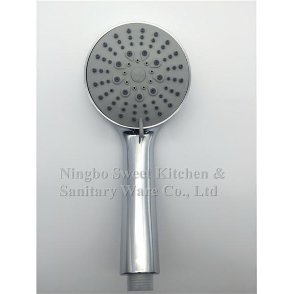 hot sale ABS material chrome plating shower head hand shower rain shower sanitary ware accessories