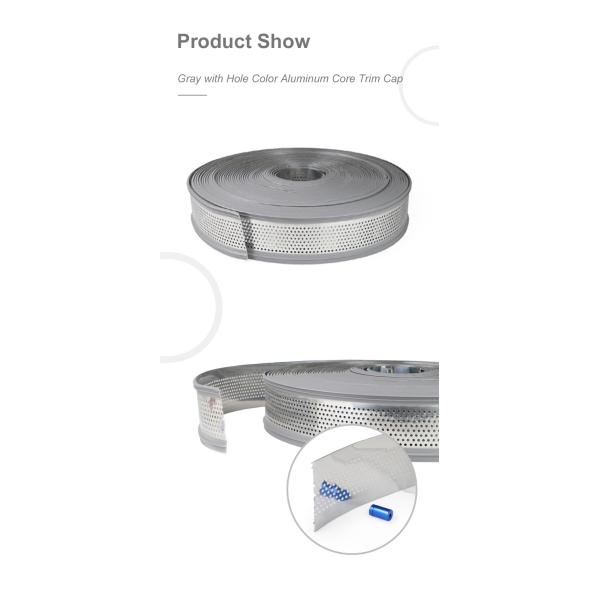 80mm Width Facelit  Signage Aluminum Channel Letter Plastic Trim