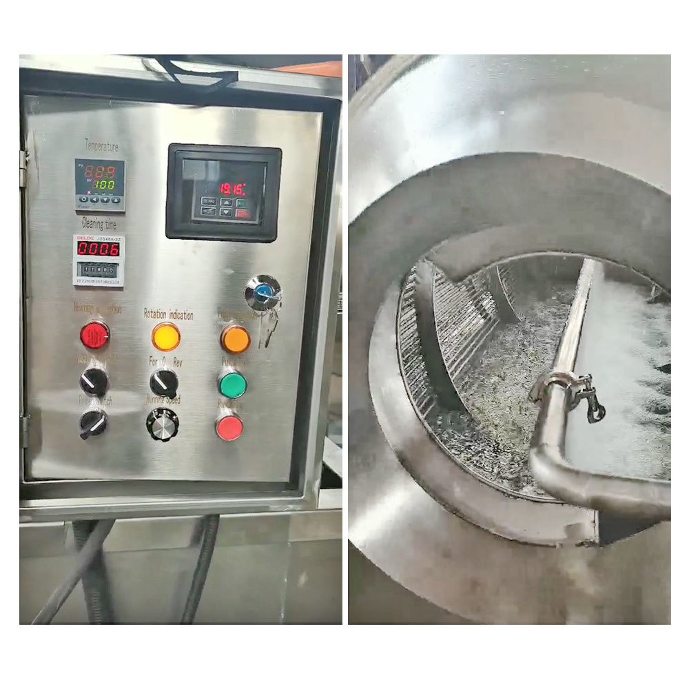 Automatic High Pressure Jet Abalone Mud Cleaning Machine Shellfish Washing Equipment for Frozen Seafood Processing Workshop