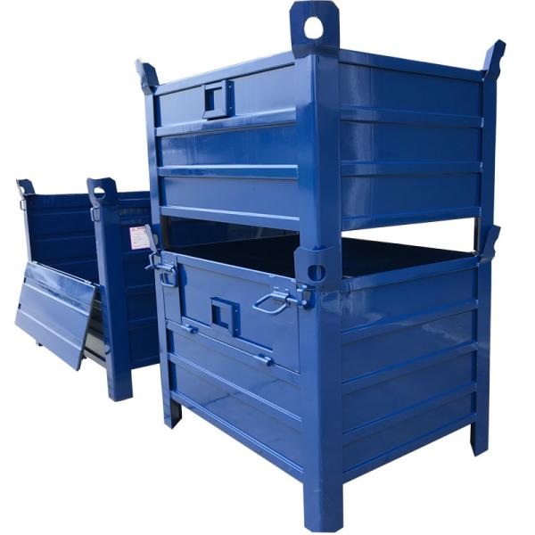 Light Duty Electroplated 2000KGS 2.0mm Steel Pallet Cages