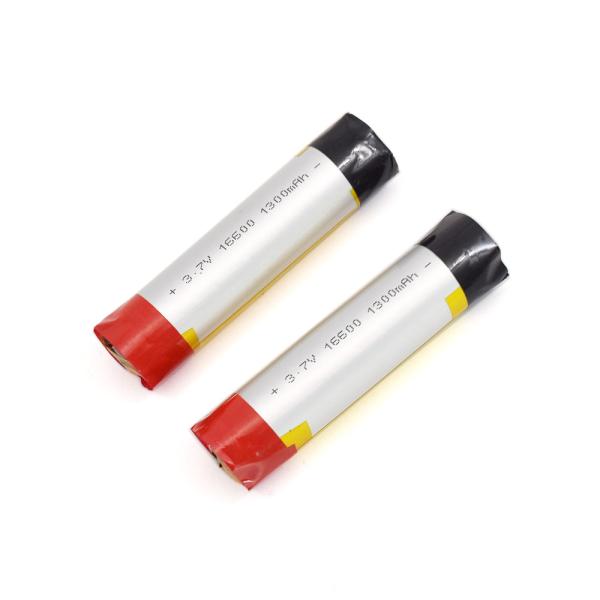 Round Electronic Cigarette 350mAh 16600 10C 3.7v Lithium Battery Cells