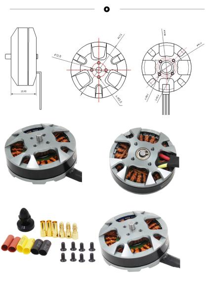 2015 electric Brushless motor high power 5006 350kv outrunner motor
