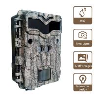 Jeu des caméras 4K de chasse de 32MP Dual Lens HD aucune caméra de faune de lueur
