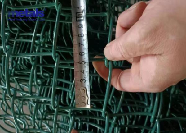 PVC Coated Chain Link Fence 5ft Green Hot Dipped Galvanized