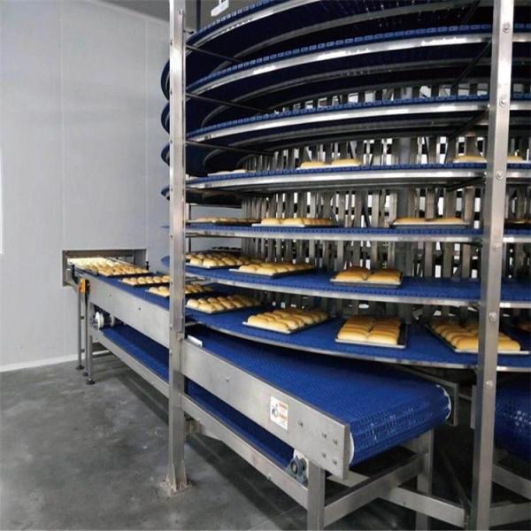                  Bakery Used Spiral Cooling Tower Bread Freezer Belt with CE Manufacturer             