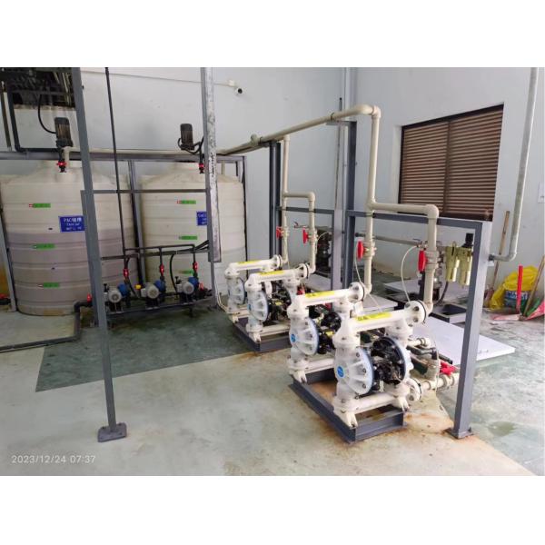 Customizable Water Treatment Pumping System - Diaphragm Pumps