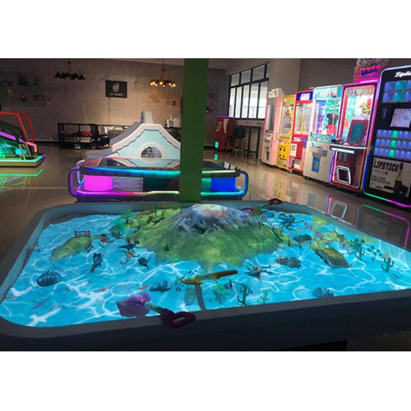 Ar Interactive Floor Projector Magic Sand Table 1-8 Players 1.8x 1.4×0.6m
