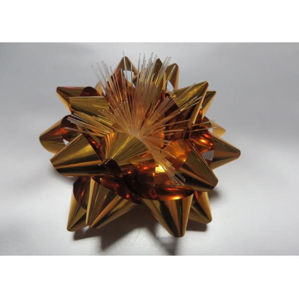 Fiber - optic Metallic PET LED bows for Celebrative Wedding / Party / Holiday