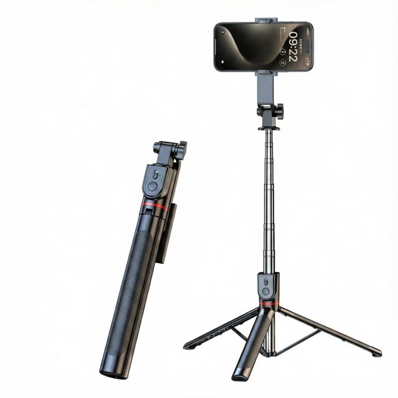Lightweight Portable Mobile Smartphone Selfie Stick ABS Stainless Steel For Travel