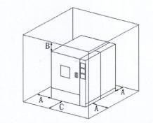 DX7130 Método de cilindro da câmara de ensaio de dióxido de enxofre