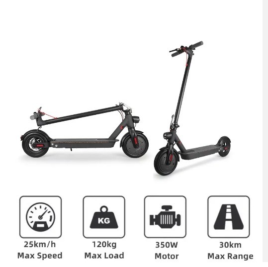 10 inch Tyre Electric Self Balancing Scooter with Rechargeable Battery and LED Lights