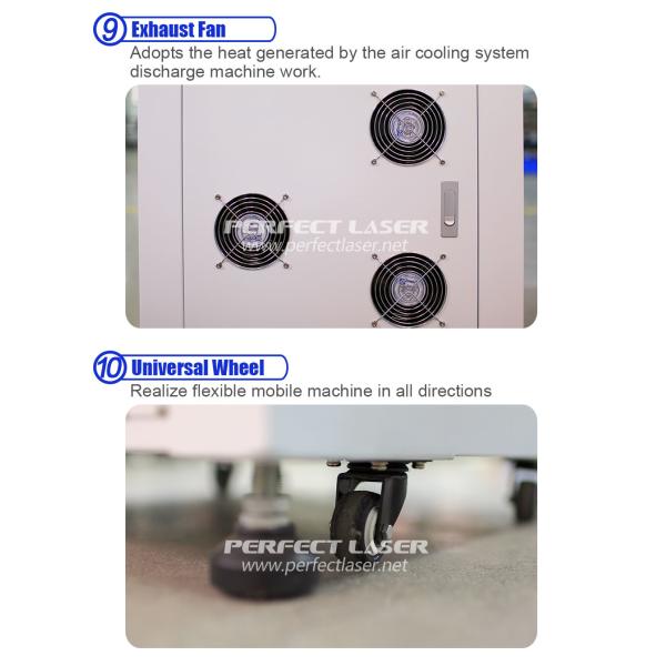 машина маркировки лазера волокна 0.95мДж 40 охлаженный воздух переключателя микрона 110×110мм пластиковый