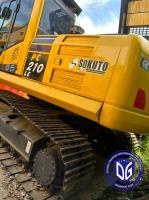 Excavadora de 20 toneladas Excavadora usada Origem Japão PC210LC Excavadora usada Komatsu
