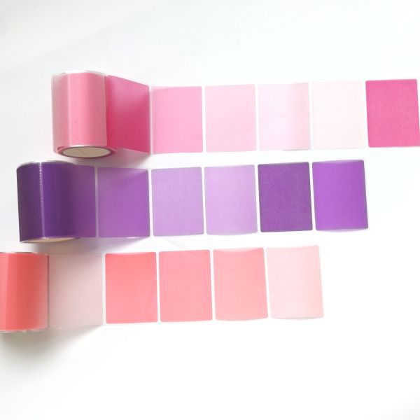 Multiple Color Options Self-adhesive Label Sticker Memo Notes Scrapbook Pull-out Labels Rolls 126 Stickers Writable