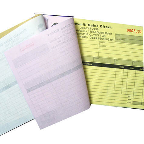 100% Wood Pulp Carbonless Paper NCR Paper 45-80gsm Smooth Surface For Invoice Receipt