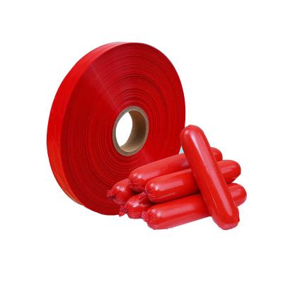  Customed LOGO High Barrier PVDC Sausage Casing With Easily Torn Strips