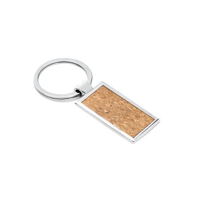 Customizable Wooden Keychain Engraving Eco-friendly Natural Wood