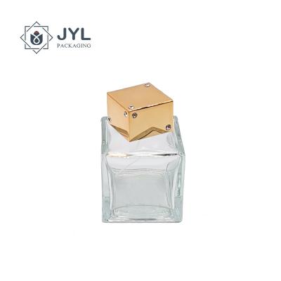 Rectangle Aluminum Perfume Caps Lid With Plating Or Painting Anti Strong Perfume