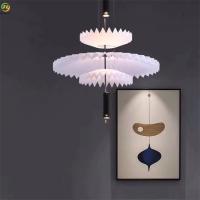 Lumière pendante moderne à la maison/d'hôtel en métal d'Art Baking Paint Gold LED