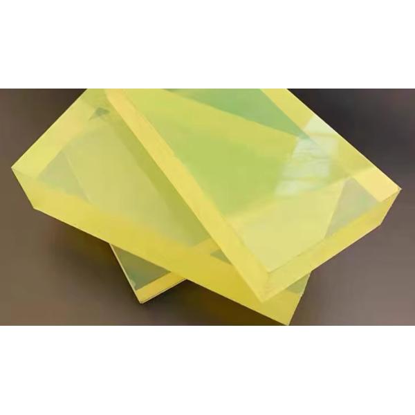 Colorful Polyurethane Sheet with 35-155KN/m Tear Strength, 75-95 Shore A Hardness, and Good Machining Performance