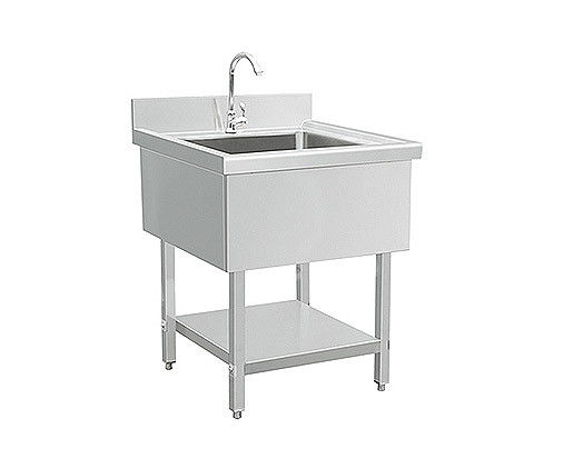 SUS 201 650mm Stainless Steel Catering Equipment With Faucet
