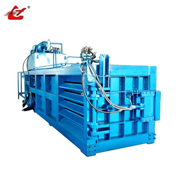 Efficient Horizontal Baler for Paper, Plastic & Straw