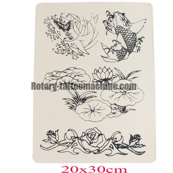 Rubber Fake Tattoo Practice Skin No Poison 0.3cm Thickness With Pictures