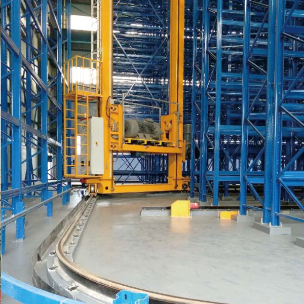Stacker Crane Floor Supported SRM Storage And Retrieval Machine ASRS Automatic Storage And Retrieval System