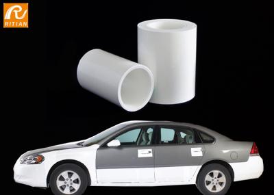 Filme de protecção anti-UV sem resíduo adesivo de cor branca para painel de portas de automóveis