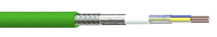 PROFINET Промышленная локальная сеть Фиельдс кабель Профинет с АЛ/экраном Мылар и оплеткой ТК