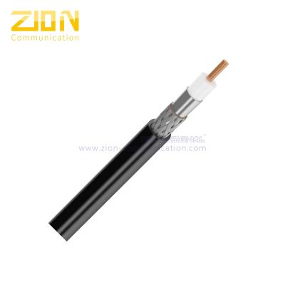 BC cabo coaxial do CCTV do PE da espuma do condutor para o poder do CCA da transmissão do sinal em 300M