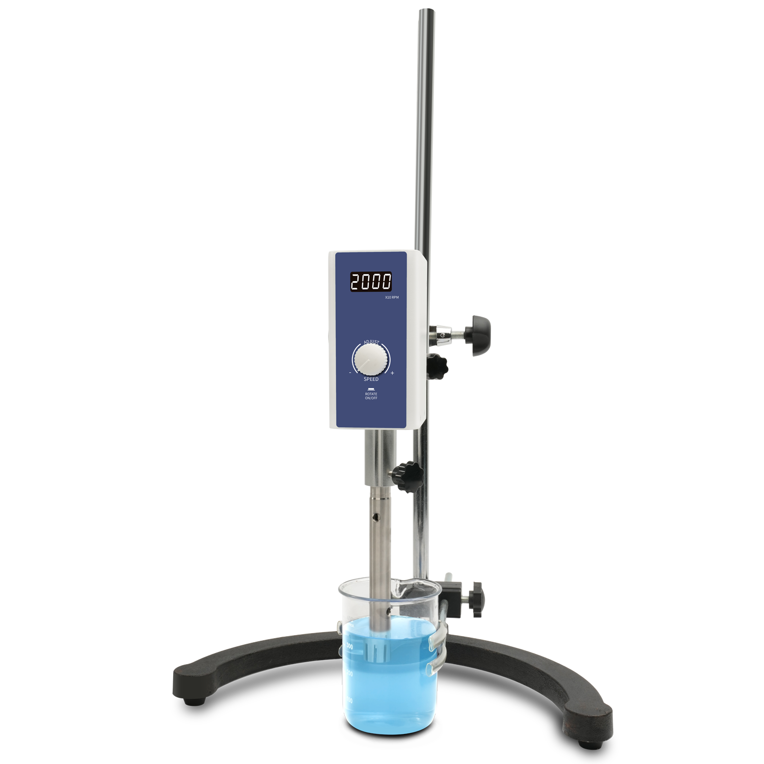 Benchtop Lab Homogenizer Emulsifier Digital Homogenizer Disperser 2000rpm - 20000rpm