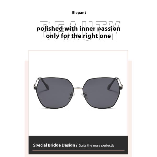 Неубедительные солнечные очки рамки металла цвета градиента поляризовыванные для женщин