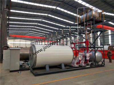 Horizontal Type Oil Gas Fired Thermal Fluid Heater For Textile Printing And Dyeing Industry